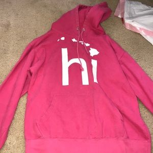 Hawaii Pink Sweatshirt